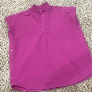 Figs Rafaela™ Oversized Scrub Top XXS electric orchid